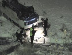Horasan'da trafik kazası: 1 ölü, 6 yaralı
